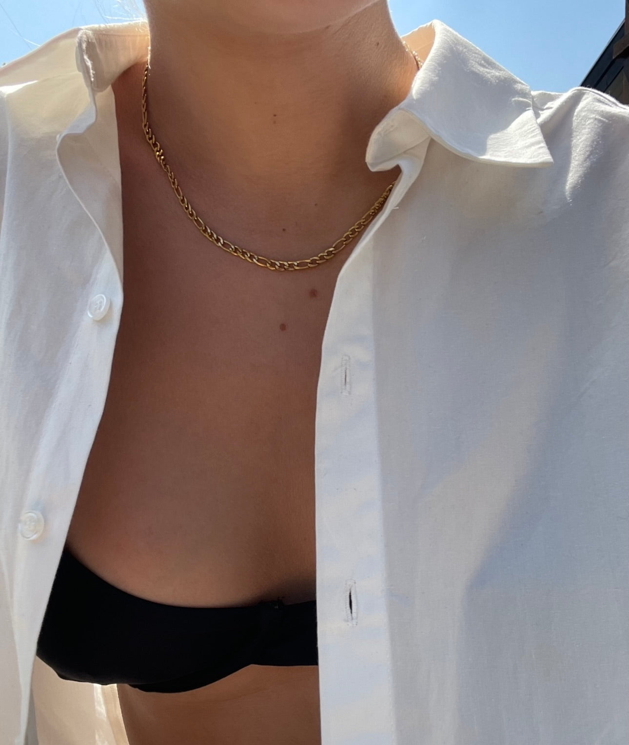 Figaro halsband Guld