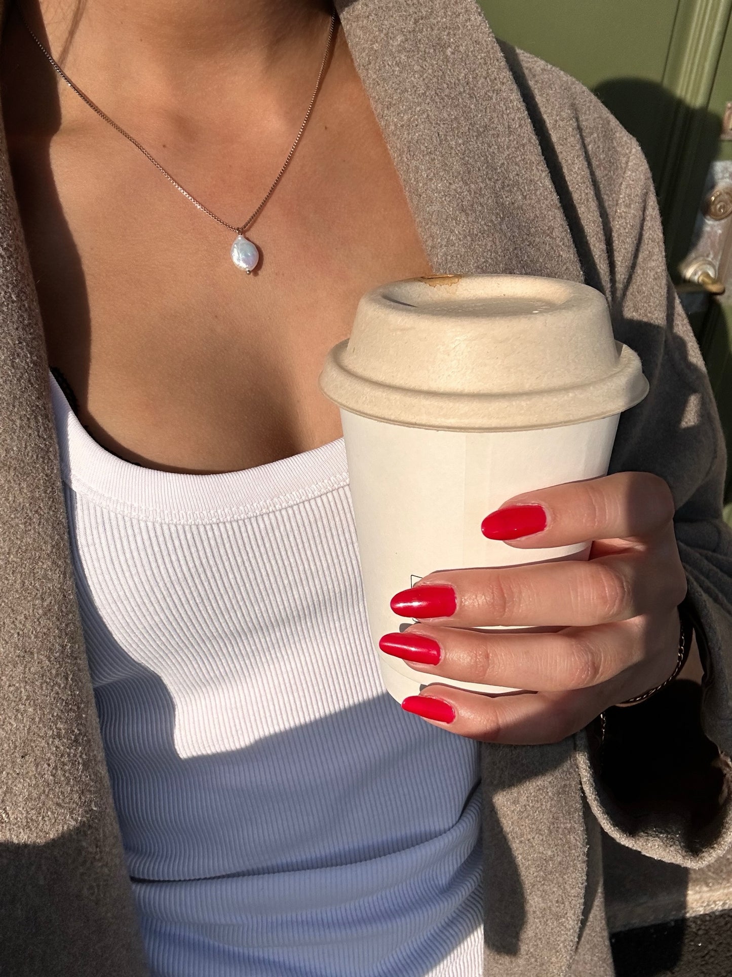 Faye halsband Silver