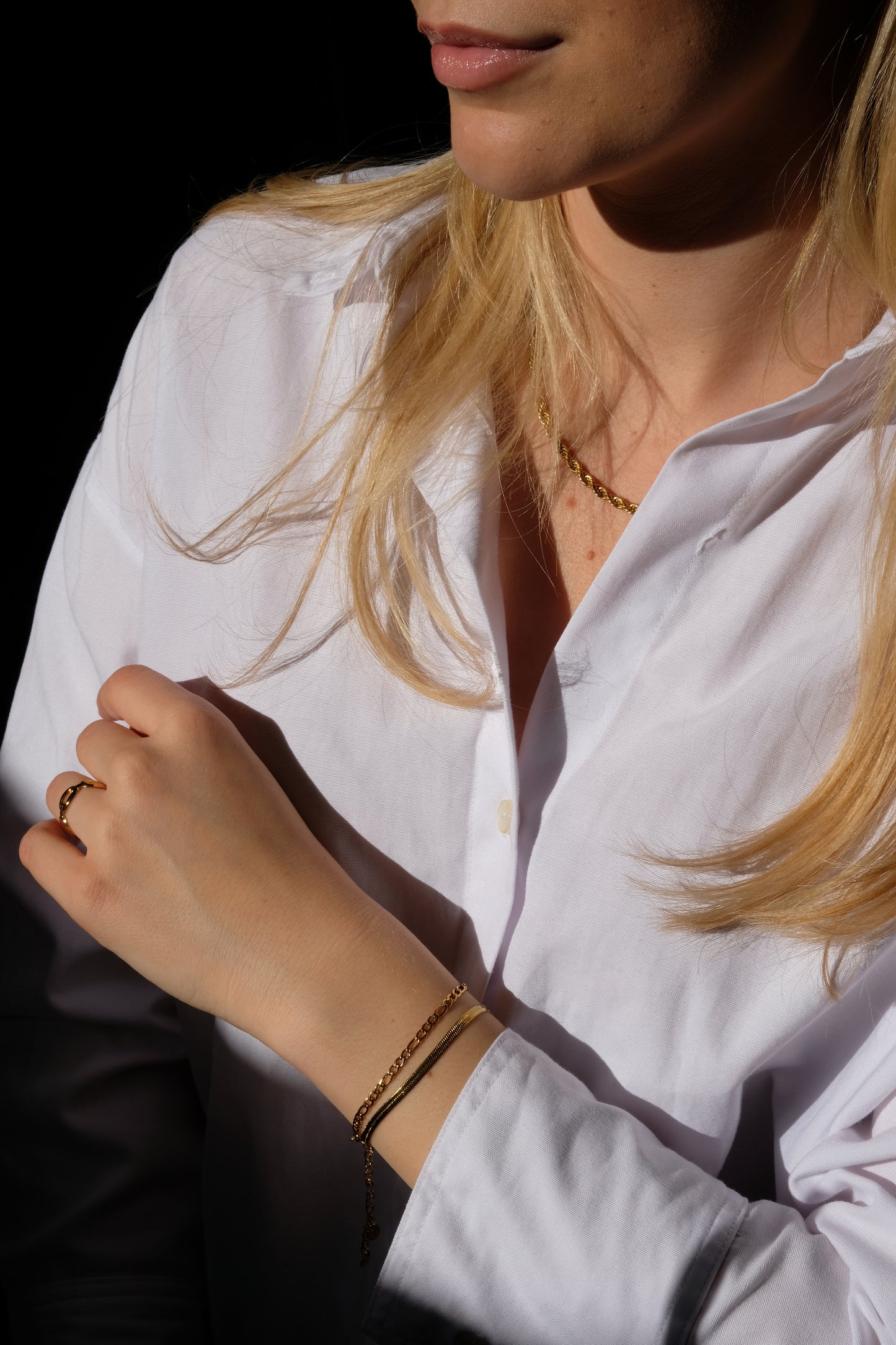 Snake Chain bracelet Gold