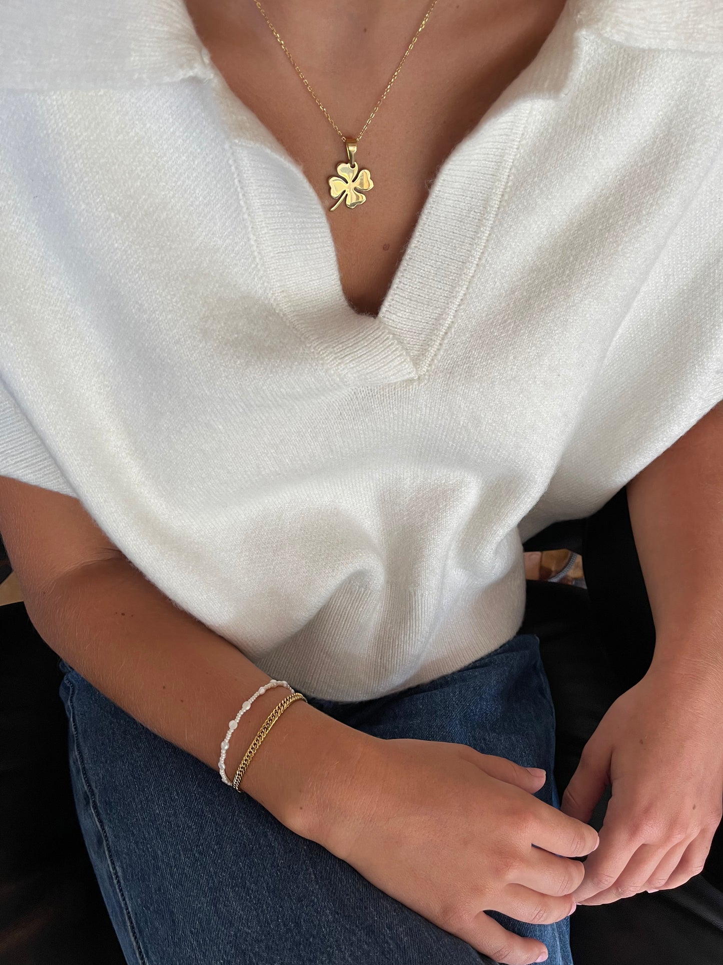 Lucky Charm halsband Guld