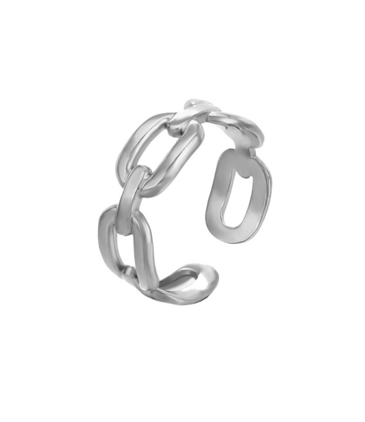 Chain ring Silver