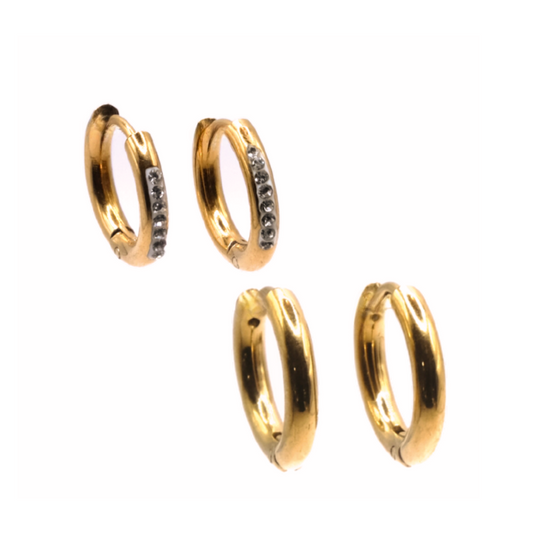 Hoops set Gold