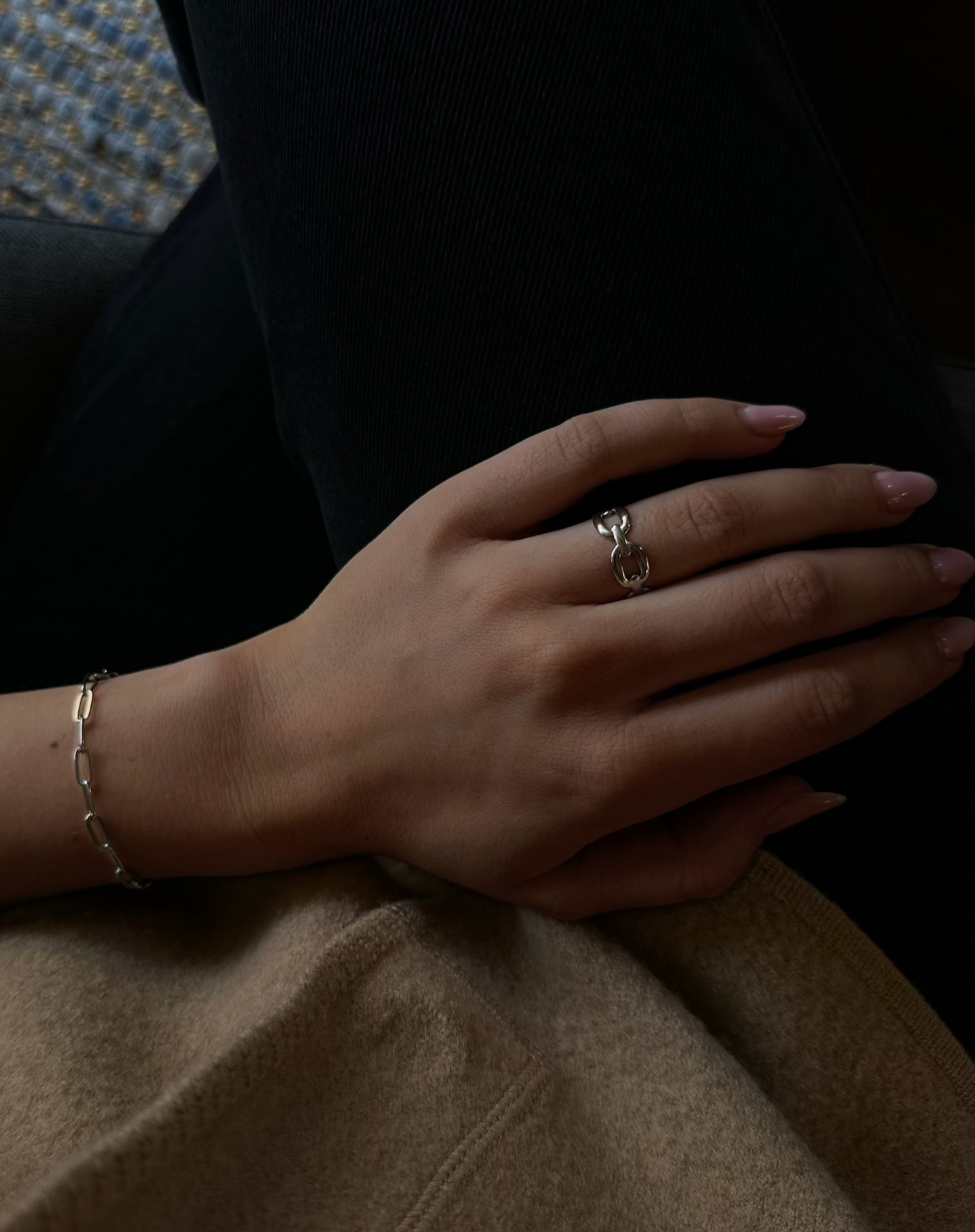 Chain ring Silver