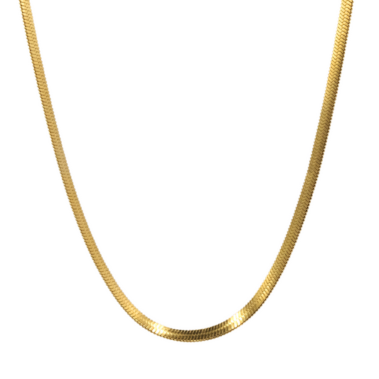 Snake Chain halsband Guld